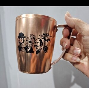 VINTAGE 1960s Copper Barbershop Quartet Mug (Disney?) Mirro